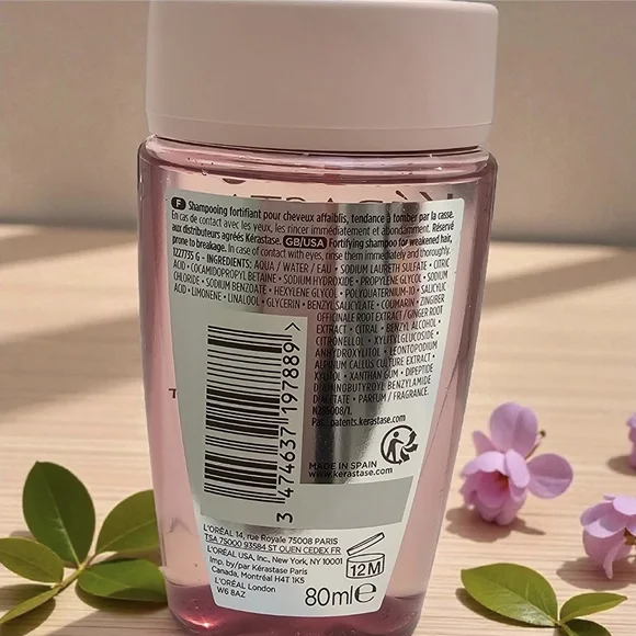 NWOT - Kérastase Genesis Hydra-Fortifiant Shampoo (normal-oily hair) - 2.71 oz - Picture 4 of 5